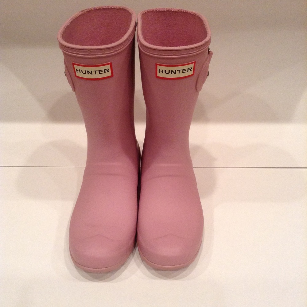 Hunter Rain Boots Matte Short Sz 5 EU 36